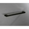 Towel Bar, Square, 18 Inch, Matte Black