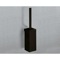 Toilet Brush Holder, Wall Mounted, Square, Matte Black