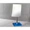 Square Countertop 2.5x Makeup Mirror in Blue