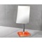 Square Countertop 2.5x Makeup Mirror in Orange