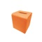 Square Orange Tissue Box Cover of Thermoplastic Resins
