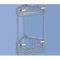 Wire Corner Double Shower Basket
