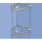 Wire Corner Double Shower Basket