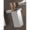 Wall Mounted Square Polished Chrome Toothbrush Holder