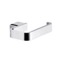 Square Polished Chrome Toilet Roll Holder