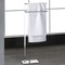 Free Standing Polished Chrome Towel Stand