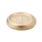 Gold Finish Soap Dish Made From Pottery