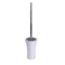 Toilet Brush Holder, Free Standing, Made From White Stone