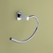 Polished Chrome Curved Towel Ring