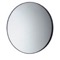 Bathroom Mirror With Black Frame, Round