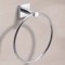 Modern Round Chrome Towel Ring