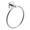 Modern Round Chrome Towel Ring