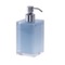 Soap Dispenser, Square, Sky Blue, Countertop