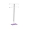 Towel Rack, Resin and Steel, Lilac