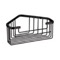 Set of Matte Black Corner Shower Baskets