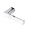 Toilet Paper Holder, Rectangle, Wall Mounted, Chrome