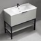 Modern Bathroom Vanity, Floor Standing, 40