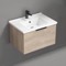 Wall Mount Bathroom Vanity, Modern, 26