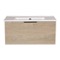 Wall Mounted Bathroom Vanity, Modern, 34