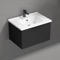 Modern Bathroom Vanity, Wall Mounted, 26