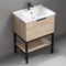 Modern Bathroom Vanity, Free Standing, 26