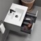 Small Bathroom Vanity, Floating, Modern, 26