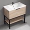 Modern Bathroom Vanity, Floor Standing, 34