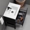 Black Free Standing Bathroom Vanity, 26