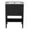 Black Free Standing Bathroom Vanity, 26