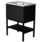 Black Free Standing Bathroom Vanity, 26