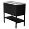 Black Free Standing Bathroom Vanity, 34