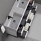Double Floating Bathroom Vanity, Modern, 56