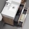 Floating Bathroom Vanity, Modern, 32