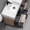 Floating Bathroom Vanity, Modern, 32