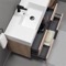 Floating Bathroom Vanity, Modern, 40