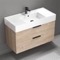 Floating Bathroom Vanity, Modern, 40