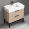 Modern Bathroom Vanity, Free Standing, 32