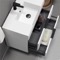 Floating Bathroom Vanity, Modern, 32