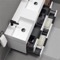 Double Bathroom Vanity, Floating, Modern, 48