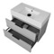 Floating Bathroom Vanity, Modern, 32