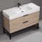 Modern Bathroom Vanity, Free Standing, 48