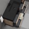 Modern Bathroom Vanity, Floating, 48