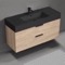 Modern Bathroom Vanity, Floating, 48