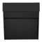 Small Black Bathroom Vanity, Floating, Modern, 24