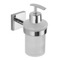 Soap Dispenser, Polished Chrome, Wall Mounted