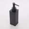 Soap Dispenser, Square, Modern, Matte Black