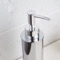 Soap Dispenser, Round, Modern, Chrome