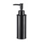 Soap Dispenser, Round, Modern, Matte Black