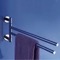 Double Swivel Towel Bar, 14 Inch