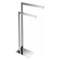 Chrome Floor Standing Towel Stand